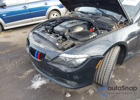 2010 BMW 650 I z USA, uszkodzony, nr VIN WBAEB5C59AC225566